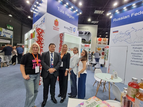 Нацпроект «Экспорт»: тульские производители участвуют в крупнейшей выставке пищевой промышленности в Казахстане