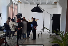 Самозанятые фотографы приняли участие в мастер-классе по студийные фотосъемки