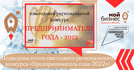 Список финалистов открытого регионального конкурса «Предприниматель года – 2022