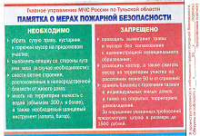 Памятки ГУ МЧС России по Тульской области