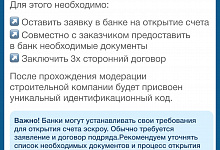 Как подрядчику посторить дом с помощью эскроу