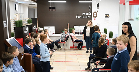 Тульским школьникам рассказали о предпринимательстве