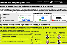 Приглашаем принять участие в мероприятия «Созидатели. Итоги года Росмолодежь.Предпринимай и Росмолодежь.Профи»
